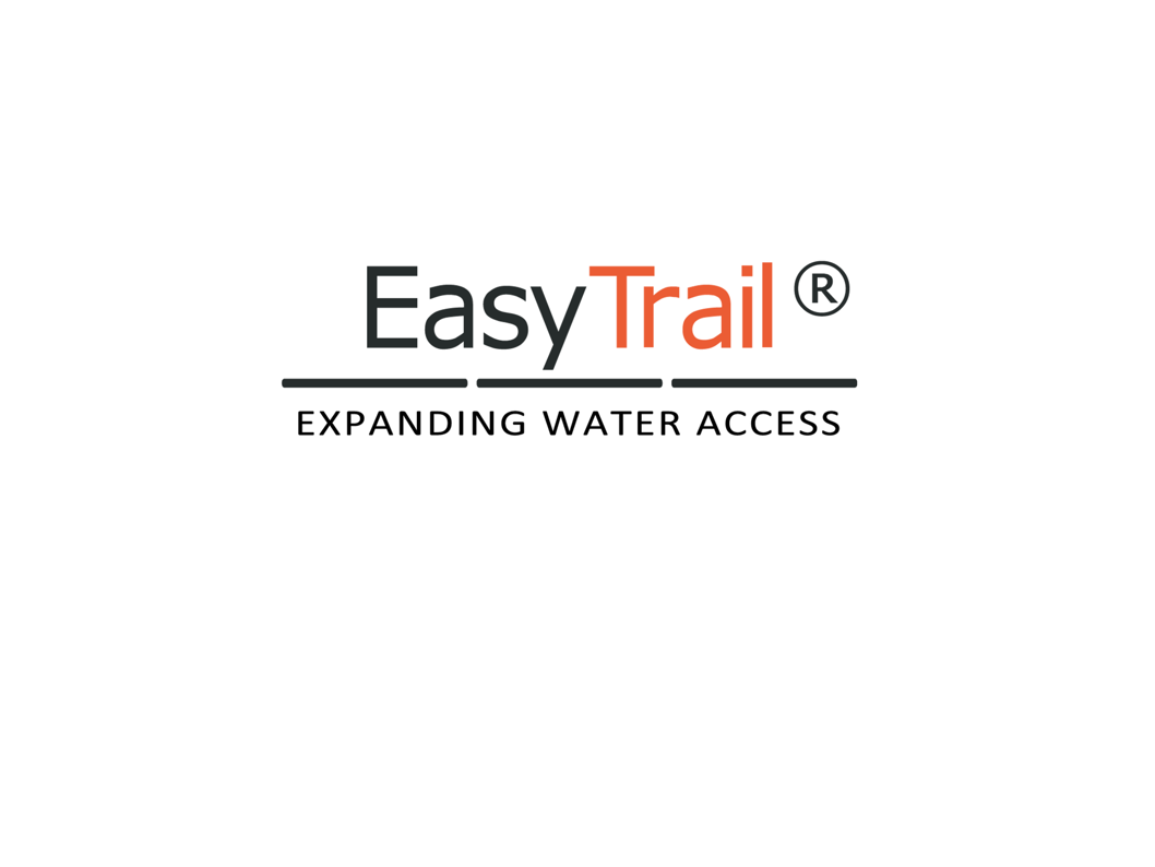 EasyTrail-logotyp – Floattechs varumärke för badramp och tillgänglighetslösning vid vatten.
